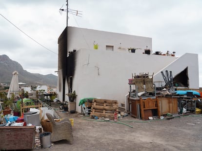 La vivienda situada en Valle de San Lorenzo, en el municipio tinerfeño de Arona, donde ha ocurrido el suceso.