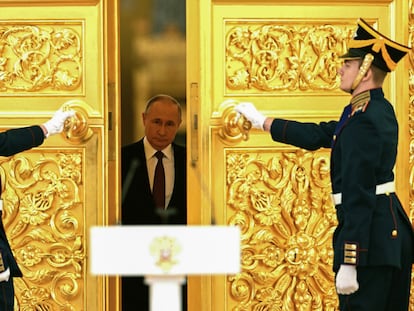 El presidente de Rusia, Vladimir Putin, el pasado 20 de septiembre en el Kremlin, Moscú.