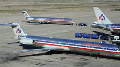 American Airlines ya dispone de un avión con el equipo necesario para conectarse a la red en vuelos internacionales y se prevé que comience a transportar pasajeros para finales de este mes, según puede verse en su página web. EFE/Archivo