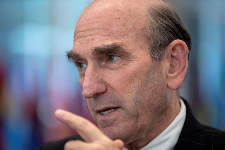 El enviado especial para Venezuela del Departamento de Estado, Elliott Abrams.