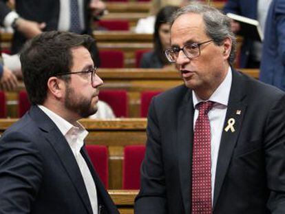 Junts per Catalunya y ERC acuerdan una fórmula para delegar el voto que los letrados no avalan