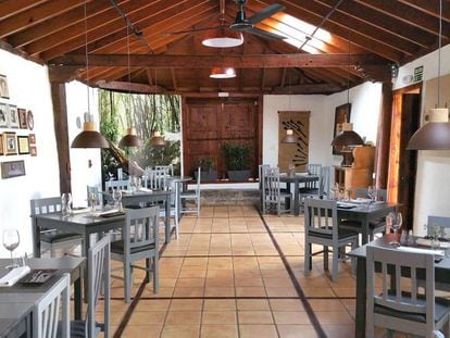 Restaurante Hayd&eacute;e, en La Orotava, en Tenerife. 