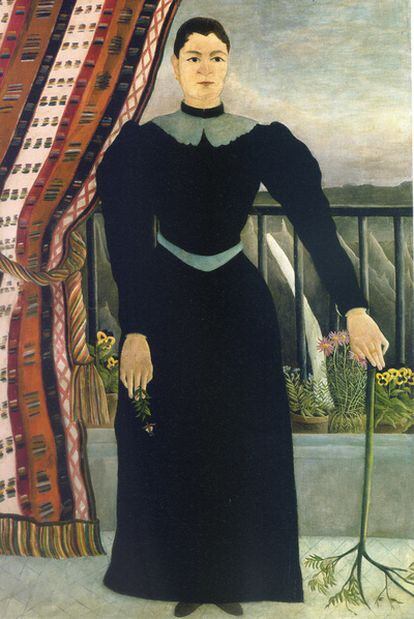 <i>Portrait de femme</i> (1895), de Henri Rousseau (Laval, 1844-París, 1910), se exhibe en en el Museo Guggenheim Bilbao.