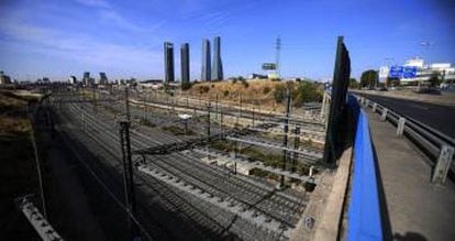 Parte de la zona norte de Madrid afectada por la paralizada Operación Chamartín.