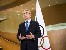 Thomas Bach, presidente del COI, tras la reunión del comité ejecutivo en Suiza.