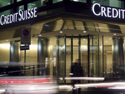 Una oficina de Credit Suisse