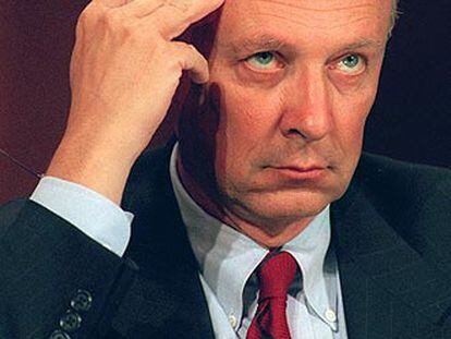 James Woolsey, ex director de la CIA, ante una comisión del Congreso de EE UU.