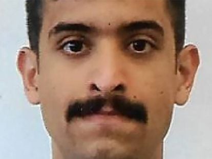 Mohammed Saeed Alshamrani, en una imagen difundida por el FBI.
