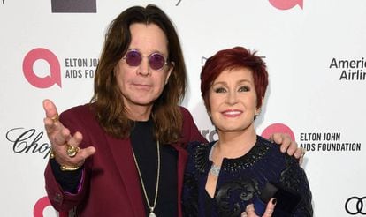Ozzy y Sharon Osbourne, en 2015. 