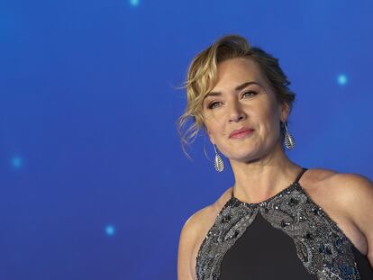 La actriz Kate Winslet, en el estreno de Avatar 2, en Londres, en diciembre de 2022.