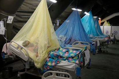Dengue patients in Piura, June 2023.