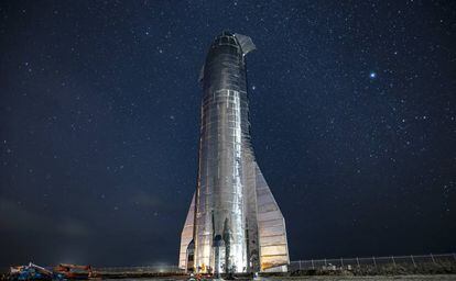 La nave Starship, en la que se quiere realizar el primer viaje turístico a la Luna