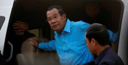 El primer ministro camboyano, Hun Sen.