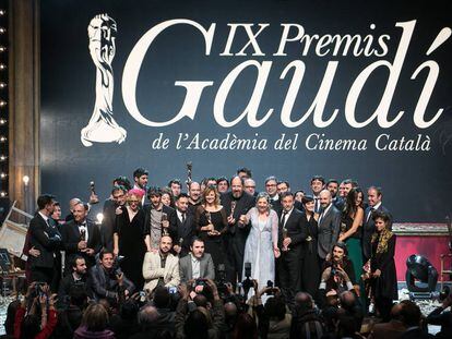 Los galardonados en los premios Gaud&iacute;. 