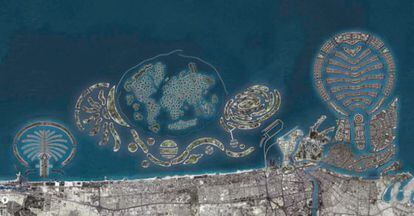 La futura costa de Dubai.
