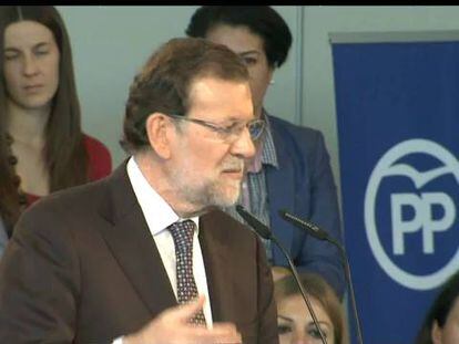 Rajoy: quien encuentre empleo no pagará IRPF el primer año