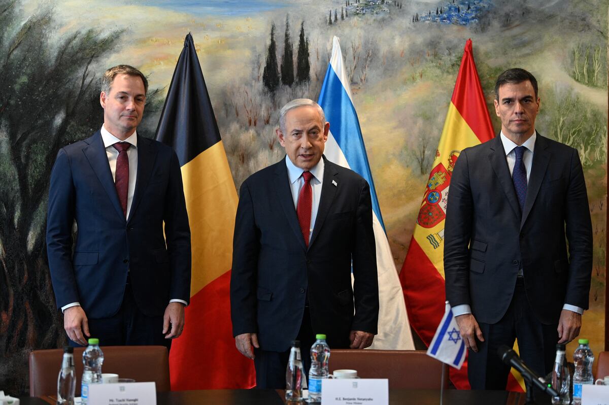 Sánchez, en Jerusalén, por el primer ministro Netanyahu: “El número de muertos palestinos es verdaderamente insoportable” |  Internacional