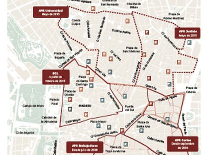 Esperanza Aguirre no restringirá el tráfico en el centro de Madrid