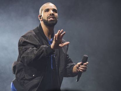 Drake durante un concierto en su ciudad natal, Toronto.