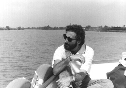 Xavi Mòdol, mientras cursaba el curso de medicina tropical en el año 1991.