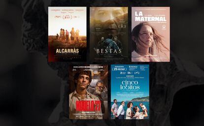 Cintas nominadas a Mejor Película en los Premios Goya 2023.