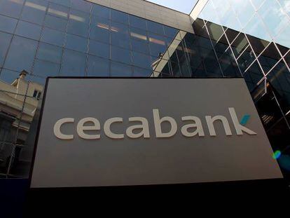 Sede de Cecabank, el banco de las antiguas cajas de ahorros, situado en el mismo domicilio social que CECA