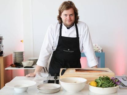 El chef Magnus Nilsson, en Cannes, Francia. 