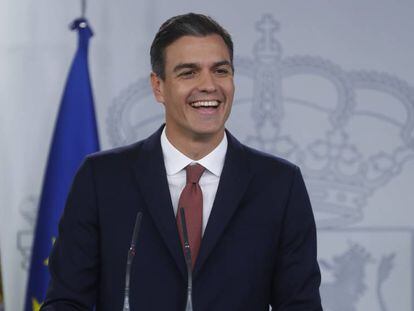 Pedro Sánchez, aquest dimecres.