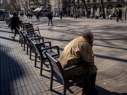 Estado actual de la Rambla de Barcelona