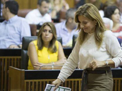 La Consejera de Salud de la Junta de Andaluc&iacute;a, Marina &Aacute;lvarez Benito, en el Parlamento.