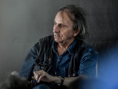 Michel Houellebecq, retratado en el Festival de Música Francofolies de La Rochelle, en 2019.