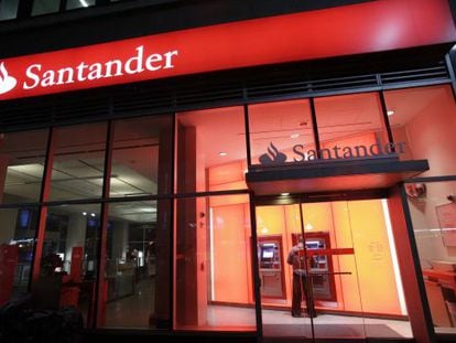 Sucursal del Santander Bank en EE UU.