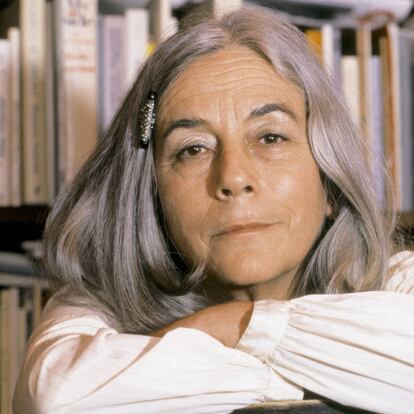 La escritora Carmen Martín Gaite, en una imagen sin fecha.