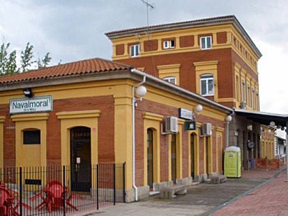Estación de Navalmoral de la Mata en Cáceres.