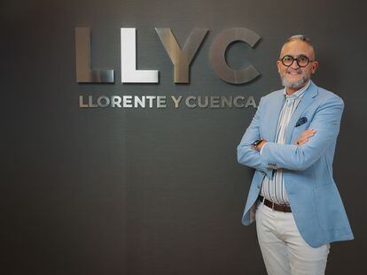Alejandro Romero, nuevo CEO de LLYC, en una imagen cedida.