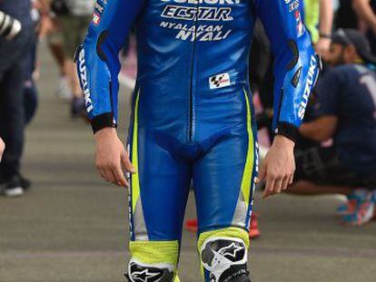 Maverick Vi&ntilde;ales, en el circuito de Losail.