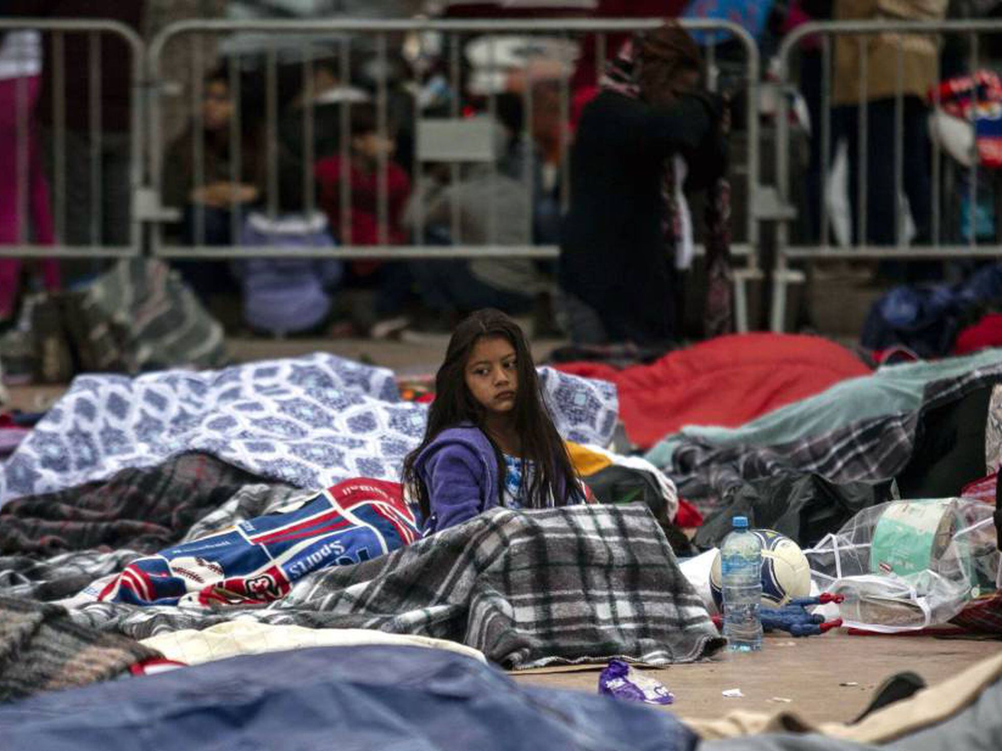 Tijuana La caravana de migrantes desborda los recursos de la