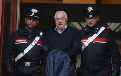 Settimo Mineo, nuevo capo de la Cosa Nostra, detenido por los carabinieri. 