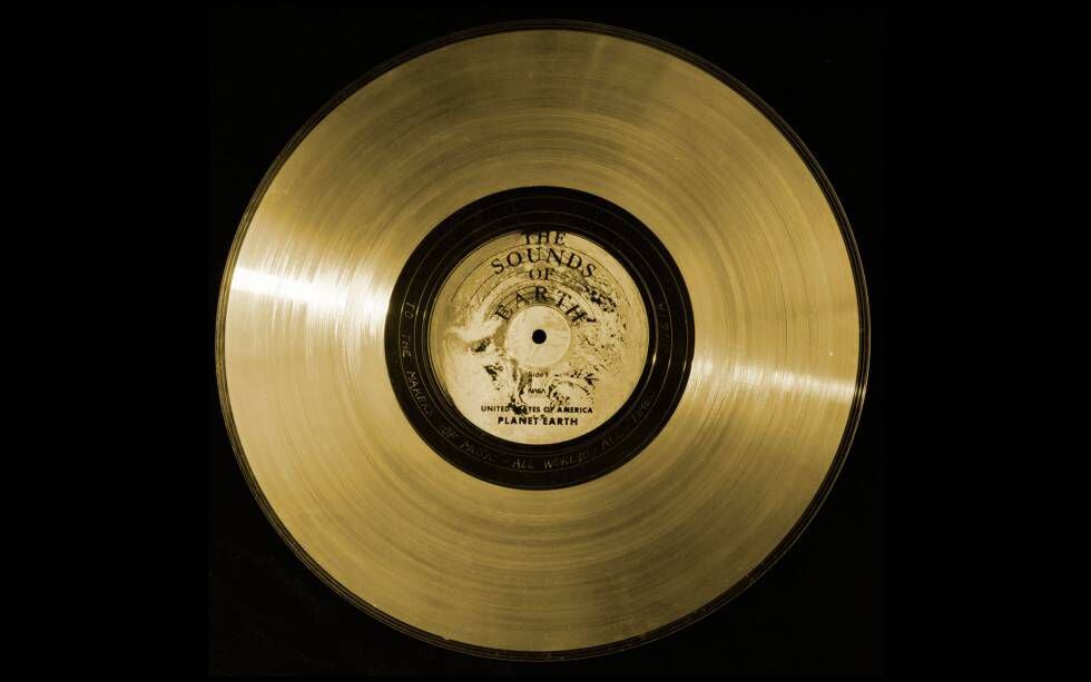 El disc de la 'Voyager' amb els sons de la Terra.