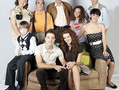 Los protagonistas de <i>La familia Mata.</i>