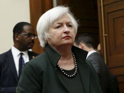 Janet Yellen, presidenta del Sistema de Reserva Federal.