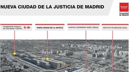 Proyecto de la nueva Ciudad de la Justicia de Madrid
COMUNIDAD DE MADRID
16/11/2021