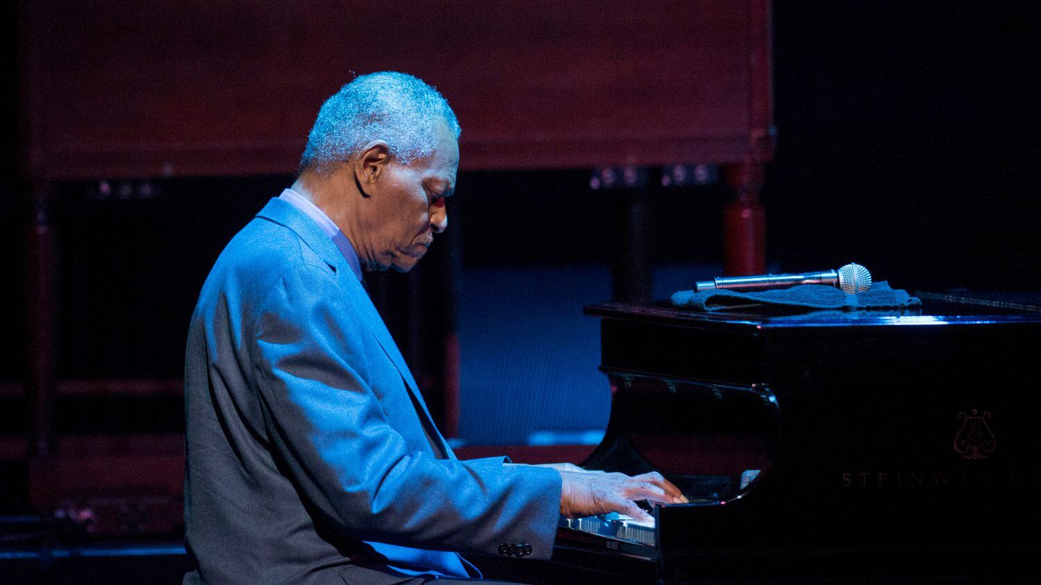 McCoy Tyner en octubre de 2016 en el Apollo Theatre de Harlem, en Nueva York.