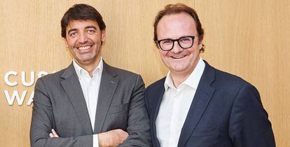 Albert Grau y Bruno Halle, socios de Cushman&Wakefield Hospitality en España.