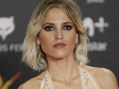 La actriz Ana Fern&aacute;ndez en los Premios Feroz en Madrid.