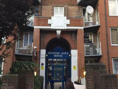 El edificio Princess Alice House en el barrio de Notting Hill.