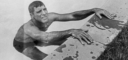 Burt Lancaster, en un fotograma de la pel&iacute;cula &#039;El nadador&#039;, adaptaci&oacute;n al cine de un relato de John Cheever. 
