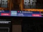 El principal indicador de la bolsa espa&ntilde;ola, el IBEX 35.
