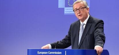 El presidente de la Comisión Europea, Jean-Claude Juncker.