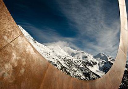 Paisaje de montaña en Vallnord, una de las estaciones de Andorra.